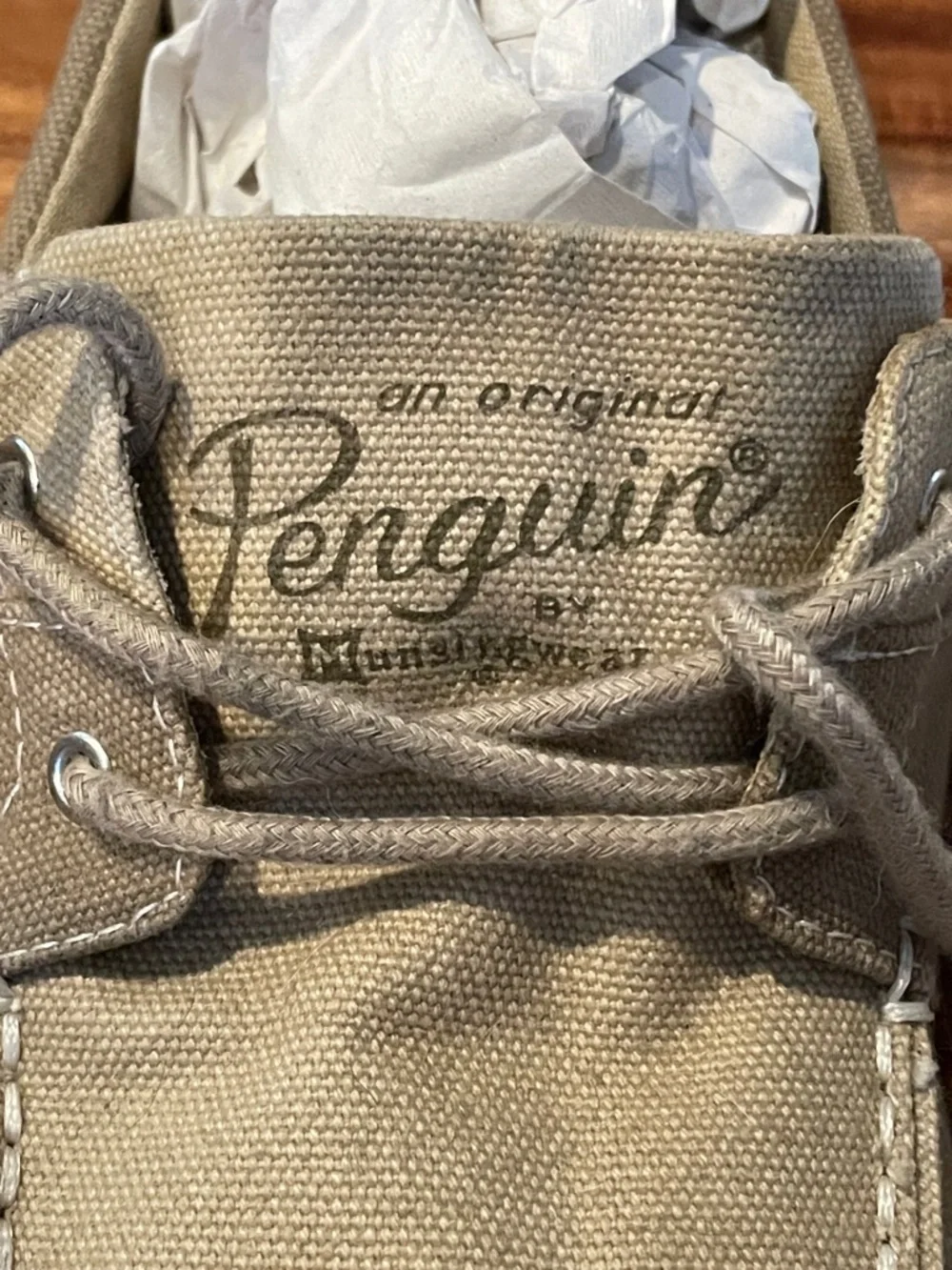 Original Penguin casual canvas